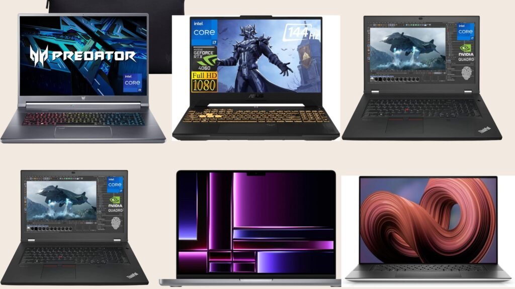 6 Best Gaming/Creator Laptops 2024 | Ultimate Performance Guide